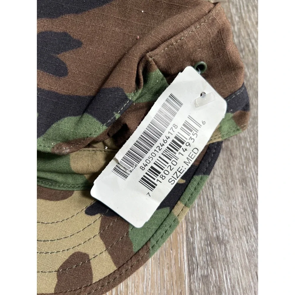 Sekri Industries Woodland‎ Camo Utility Cap Mens Med Camouflage
